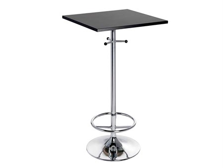 Ståbord, 60x60cm, svart